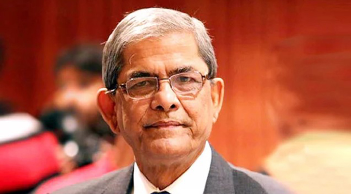 বিমান দুর্ঘটনায় আহতদের দেখতে হাসপাতালে মির্জা ফখরুল