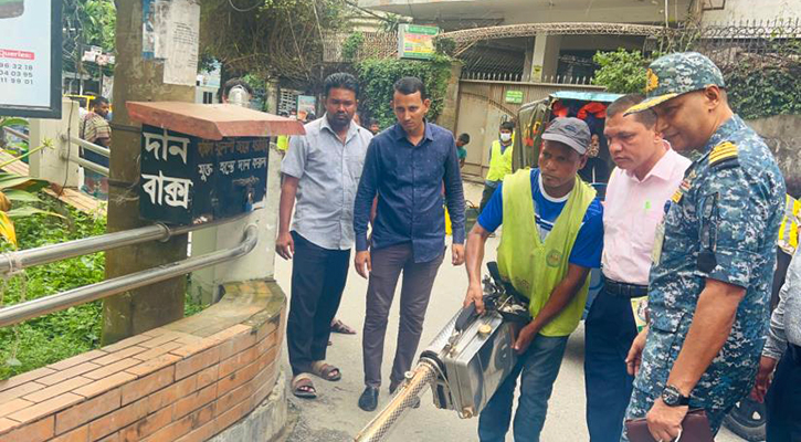 খুলশীতে মশক নিধনে ক্রাশ প্রোগ্রাম