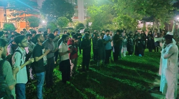মাইলস্টোনে নিহতদের স্মরণে বসুন্ধরা শুভসংঘের আয়োজনে দোয়া মাহফিল
