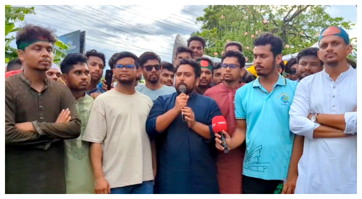 রাজনৈতিক দলের নেতা নয়, জুলাই যোদ্ধা হিসেবে এখানে এসেছি: নাহিদ