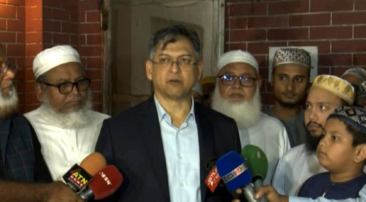 ছারছিনা পীরের সঙ্গে সালাহউদ্দিন আহমদের সাক্ষাৎ