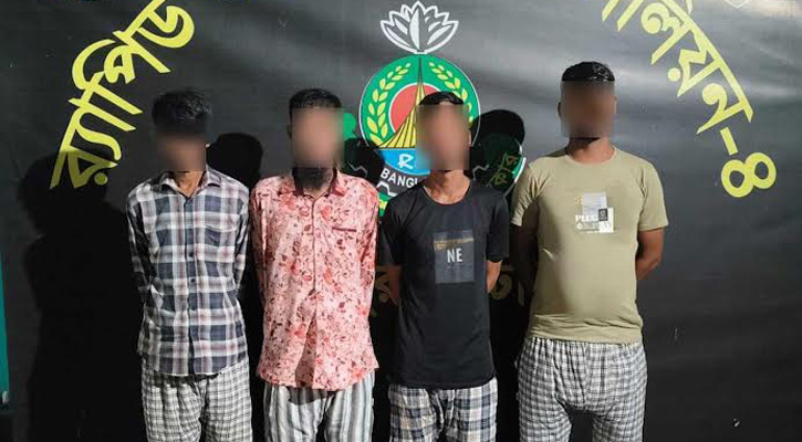 পল্লবীতে ডাকাতির প্রস্তুতিকালে দেশীয় অস্ত্রসহ গ্রেপ্তার ৪