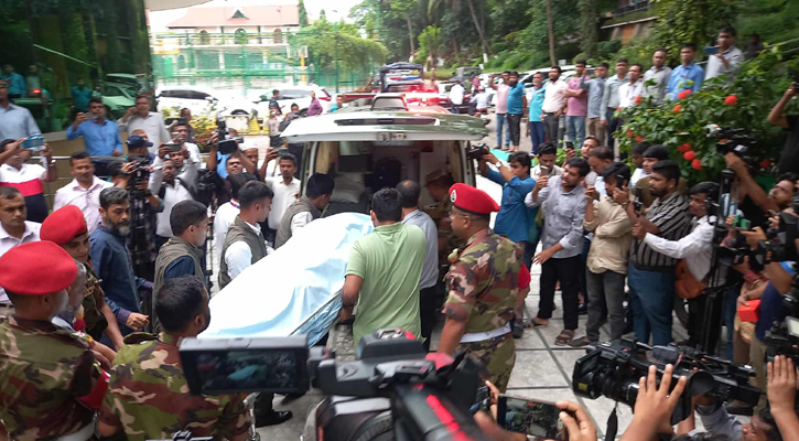 সাবেক সেনাপ্রধান হারুনের চক্ষুদান ‘সন্ধানী’তে
