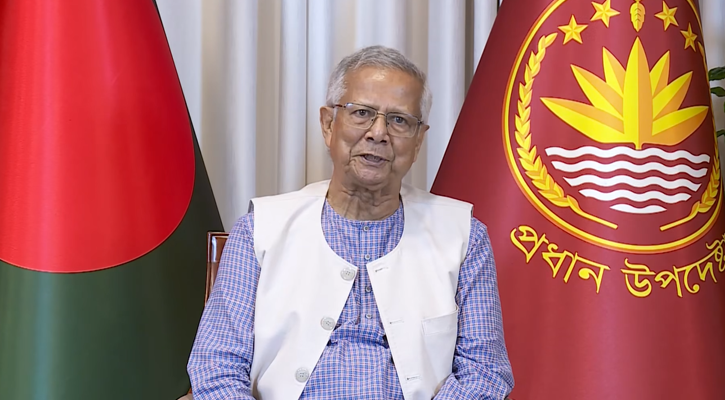 জুলাই ছিল ১৬ বছরের পুঞ্জীভূত ক্ষোভের বহিঃপ্রকাশ: প্রধান উপদেষ্টা
