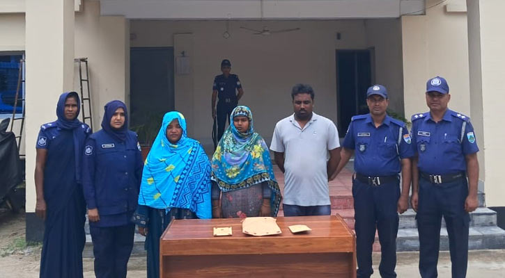 ট্রেনের বগি থেকে কোটি টাকার হেরোইনসহ আটক ৩
