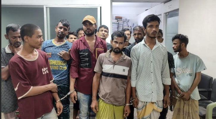 মাদক বহন ও মোবাইল ছিনতাইয়ের অভিযোগে ১৬ জনের সাজা