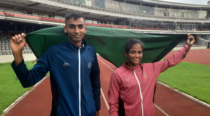 হার্ডলসে সোনার হাসি তানভীর-রোকসানার