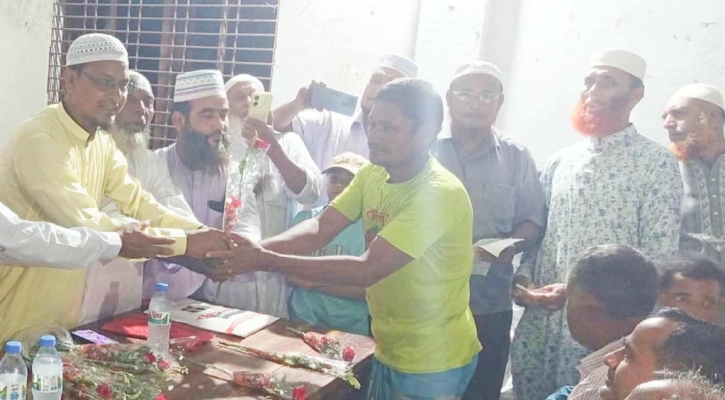 সৈয়দপুরে জামায়াতে যোগ দিলেন ১১ জন সনাতন ধর্মাবলম্বী