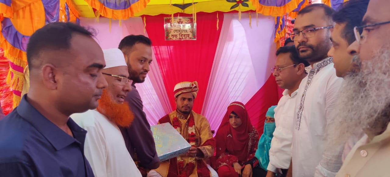 নিহত বিএনপি নেতার মেয়ের বিয়ের আনুষ্ঠানিকতা সম্পন্ন করলেন তারেক রহমান
