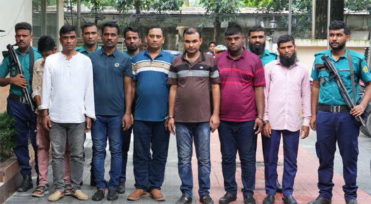 স্বর্ণ ব্যবসায়ীরাই টার্গেট ডাকাতদের, গ্রেপ্তার ৭