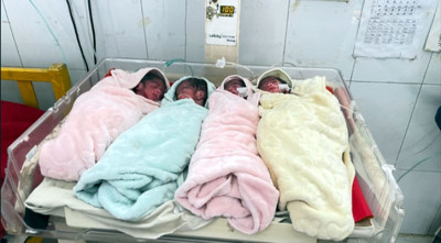 একসঙ্গে চার সন্তানের জন্ম দিলেন মির্জাপুরের এক গৃহবধূ