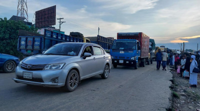 ৬ ঘণ্টা পর ঢাকা-সিলেট মহাসড়কে যান চলাচল স্বাভাবিক