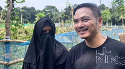 প্রেমের টানে রাজবাড়ীতে এসে বিয়ে করলেন চীনা নাগরিক