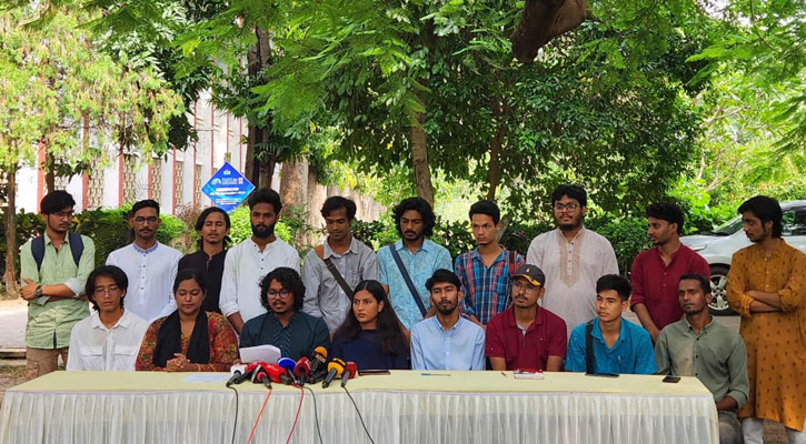 রাকসু প্রথম নারী ভিপি প্রার্থী তাসিন খানের প্যানেল ঘোষণা