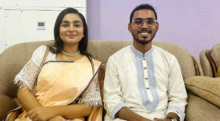 চুপিসারে যার সঙ্গে বাগদান সারলেন এনসিপির হান্নান মাসউদ