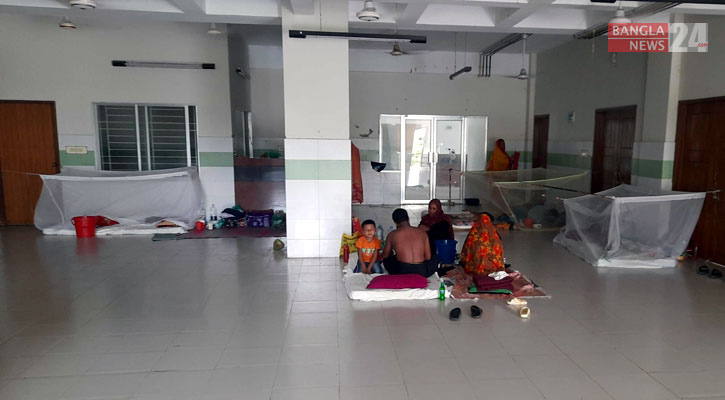 হাসপাতালের মেঝেতে ৪৪ লাখ রোগী