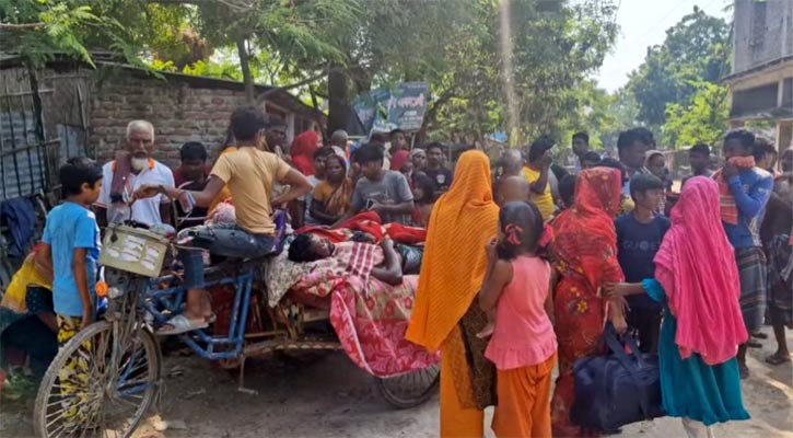 নাচোলে দুপক্ষের সংঘর্ষ, আহত ১০