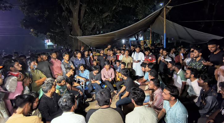 রাকসু নির্বাচন: ক্যাম্পাস জুড়ে উৎসবের আমেজ