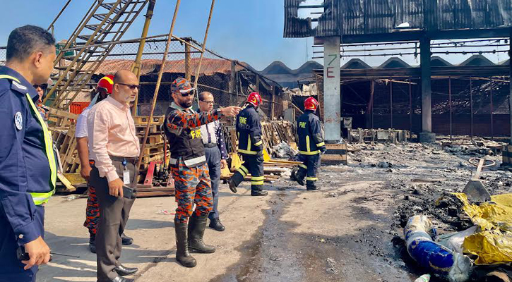 কার্গো ভিলেজে ২৩ ইউনিট ড্যাম্পিংয়ের কাজ করছে