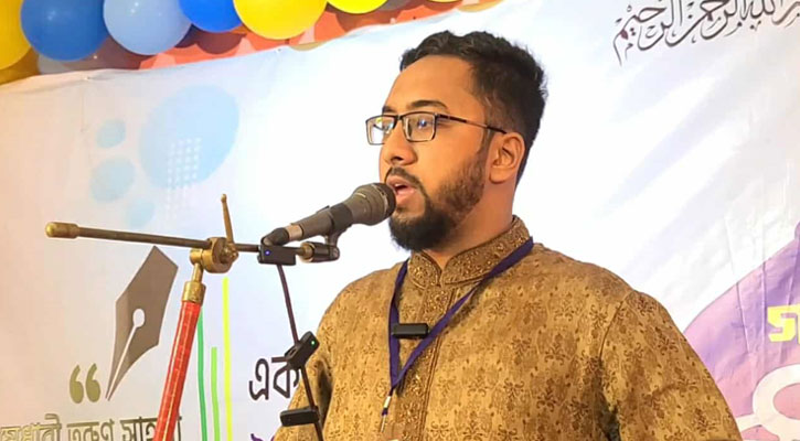 দুর্নীতি ও নৈতিক অবক্ষয়ের কারণে আমরা উন্নত হতে পারছি না: জাকসু ভিপি