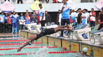 জাতীয় সাঁতারের প্রথম দিনেই ভাঙল ৫ রেকর্ড