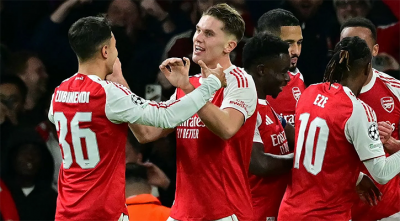 আতলেতিকোকে বিধ্বস্ত করে আর্সেনালের টানা তৃতীয় জয়